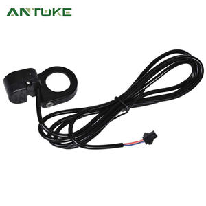 Yk0473b <b>Electric</b> <b>Bike</b> Horn Switch 150cm Wire Length For Retrofit Upgrade ABS Material Touch Control - Product Image 5