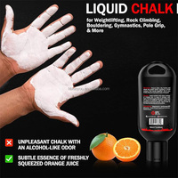 Craie liquide pré-encrée pour la gym, carbonate de magnésium, craie liquide pour l'escalade, l'haltérophilie, la gymnastique, l'entraînement, la danse sur barre