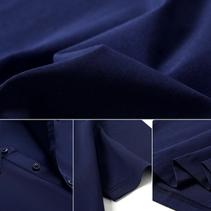 Siêu Chất Lượng Cao 100% Chải Kỹ Bông Polo Áo Sơ Mi Nam Của T-Shirts Golf Vải Mềm Polo T-Shirts Cộng Với Kích Thước T-Shirts - Product Image 6