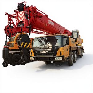 Grue mobile SANY STC250 de 50 tonnes, flèche télescopique à 5 sections, grue sur camion d'occasion, moteur Weichai, capacité de charge nominale de 50 tonnes, boîte de vitesses, roulement - Product Image 4
