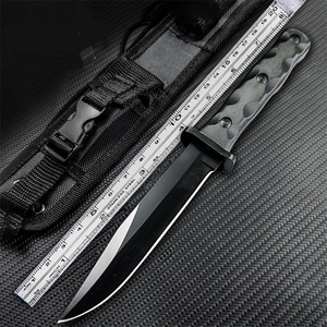 Cuchillos, Autodefensa, <span class=keywords><strong>Armas</strong></span> <span class=keywords><strong>de</strong></span> Fuego Frías, Cuchillos <span class=keywords><strong>de</strong></span> Supervivencia para Exteriores, Afilados y Resistentes, Tácticas <span class=keywords><strong>de</strong></span> Supervivencia en la Naturaleza, Cuchillos Rectos Portátiles - Product Image 1