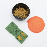 Presse à appâts professionnelle verte, mini moule de pêche, distributeur d'appâts DIY, accessoires de pêche à la carpe