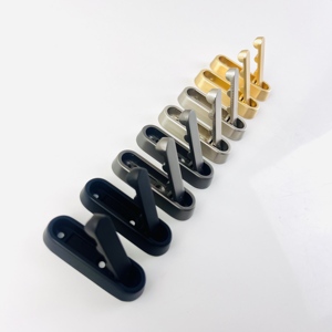 Hợp kim kẽm gấp Hidden Hanger Hook cho treo Áo choàng tắm quần áo trong phòng tắm văn phòng bếp <span class=keywords><strong>Coat</strong></span> <span class=keywords><strong>Hooks</strong></span> chủ cho khăn - Product Image 4