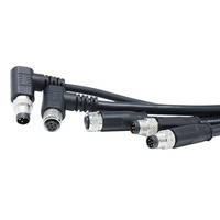 Fil industriel circulaire M5 M12 M9 M16 2 3 4 5 6 7 8 9 10 12 13 14 16 broches mâle femelle câble prise étanche M8 connecteur 5 broches