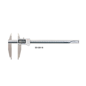 Mini Calibrador de Acero Inoxidable Mitutoyo Modelo 500-507-10 con Mordazas de Carburo, Rango de 0-40 pulgadas/1000 mm, Precisión de 0.003 pulgadas - Product Image 5
