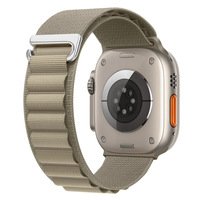 Édition Sportive - Nouveau bracelet pour IWatch - Matériau en nylon respirant tissé - Compatible avec Apple Watch Series