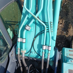 Pelle sur chenilles KOBELCO SK350 haute performance Japon Machines de construction d'occasion Pompe à moteur Isuzu - Product Image 5