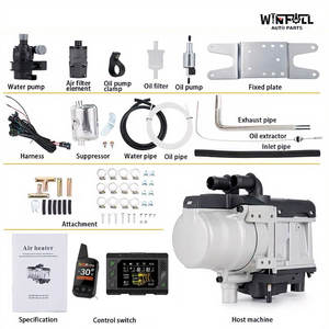 Nuevo Termostato de Control Remoto por Aplicación Móvil Winfull para Calentador de Agua Diésel de 12V 6KW, WFW6003 con Certificación CE, Pantalla LCD y Kit de Instalación - Product Image 2
