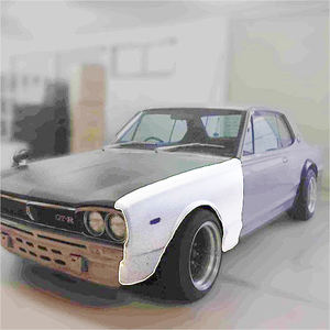 Guardabarros Interiores Delanteros para Automóvil, de Acero de Alta Resistencia Skyline - Product Image 3