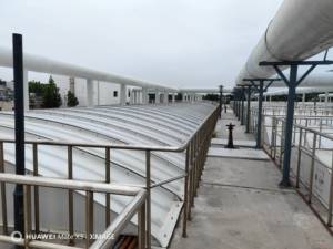 Usine <span class=keywords><strong>de</strong></span> traitement des eaux usées anti-corrosion <span class=keywords><strong>Plaque</strong></span> <span class=keywords><strong>de</strong></span> couverture <span class=keywords><strong>de</strong></span> réservoir d'eaux usées en fibre <span class=keywords><strong>de</strong></span> verre FRP avec surface lisse <span class=keywords><strong>de</strong></span> coupe en flexion - Product Image 3