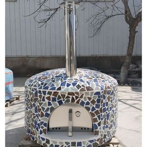 Horno de pizza de leña independiente al aire libre de fabricante chino de la mejor calidad - Product Image 5