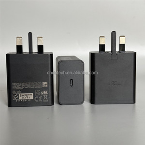 T4510 <span class=keywords><strong>chargeur</strong></span> USB C <span class=keywords><strong>chargeur</strong></span> mural Super Fast Charging 2.0 Plug UK EU Type C adaptateur pour <span class=keywords><strong>Samsung</strong></span> S24 S23 Ultra S22 <span class=keywords><strong>A33</strong></span> A53 A54 - Product Image 4