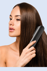 Cepillo Alisador de Cabello Inalámbrico Iónico, Recargable por USB, con Revestimiento Cerámico y Iones Negativos Anti-Frizz para Todo Tipo de Cabello - Product Image 5