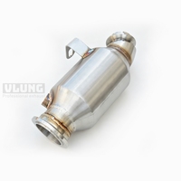 Tuyau d'échappement haute performance en acier inoxydable pour Mercedes Benz SMART 453 0.9T 2015-2019