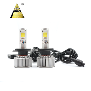 Prezzo di fabbrica <span class=keywords><strong>RGB</strong></span> LED <span class=keywords><strong>faro</strong></span> auto H4 Cob Chip 6500K temperatura colore 12V Volta DRL controllato Smartone compatibile H3 H11 H8 - Product Image 2