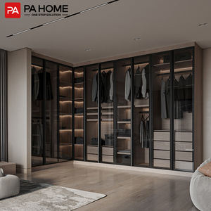 PA nouvelles idées de conception personnalisé luxe modulaire petite armoire chambre garde-robe grand stockage promenade dans le placard pour le maître - Product Image 1