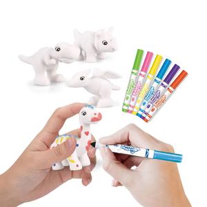 SY TOYS 教育用ぬりえ＆落書きウォッシングペットセット 子供向けぬりえお絵かき教育玩具 - Product Image 1