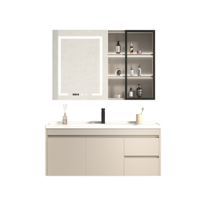 Tocador de <span class=keywords><strong>baño</strong></span> de madera Beige - Product Image 5