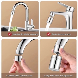Offre Spéciale universel cuisine robinet rotatif aérateur moderne salle de bain évier filtre pivotant Extension eau économiser robinet aérateur - Product Image 6