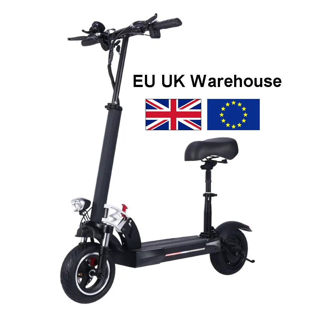 EU Warehouse Drop Shipping 48v 15ah 800w 50km/h Seat High Speed Offroad Electric Scooter Powerful Escooter Adults E Scooters