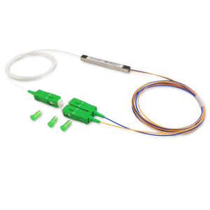 PLC de Baja Pérdida de Inserción SC/APC 1x2 con Mini Tubo de Acero G657A1 para Red FTTH - Product Image 4
