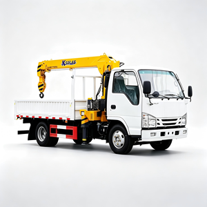Camion-grue Isuzu de petite taille avec pack de pièces de rechange offert à l'achat du transporteur de grue montée sur camion 3T - Product Image 1