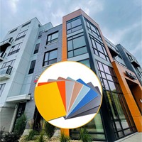 Paneles Compuestos de Aluminio ACP/ACM de 2mm-4mm, Alucobond PVDF/PE, para Revestimiento de Paredes Exteriores de Hoteles, Ignífugos y Ecológicos