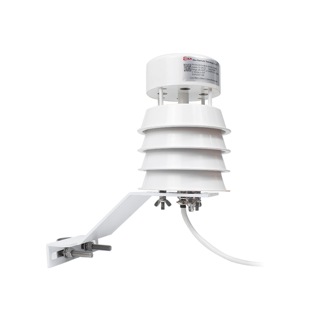 RK900-09 12VDC Mini Wireless 5 In1 Ultrasonic Anemometer Wind Speed Direction MEMS Air Temperature Humidity Weather Sensor RS485