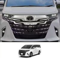 Convient pour 40 Series Alphard LED Aile arrière Aile fixe à vent Aileron arrière