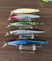 Leurre dur flottant Crazy Scales 13cm/20g à lancer longue distance, coulant lentement, leurre artificiel pour la pêche au système Dead-Fly - Vente chaude