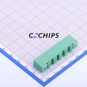 KF2EDGVM-7.5-5P Plug-in Terminal <b>Block</b> Through hole,P=7.5mm Connector Board-to-Board / Socket - Closed <b>Screw</b> Fixing 1x5P 7.5mm - Product Image 2