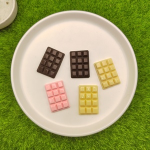 100 Piezas de Dijes de Resina Epoxi 3D con Forma de <span class=keywords><strong>Chocolate</strong></span>, Adornos Suaves <span class=keywords><strong>para</strong></span> Manualidades, Decoraciones Seguras <span class=keywords><strong>para</strong></span> Niños, Adornos Miniatura al por Mayor - Product Image 5