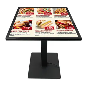 43inch Multi Touch Waterproof Interactive Lcd Screen Coffee Smart Game Table With Touch For Mall Restaurant