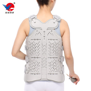 Kompressionsfraktur-Gürtel Lendenwirbelsäulen-Hernie Postoperative Rehabilitationsstütze Orthese Verstellbare Thorakolumbale Fixierungsstütze - Product Image 2