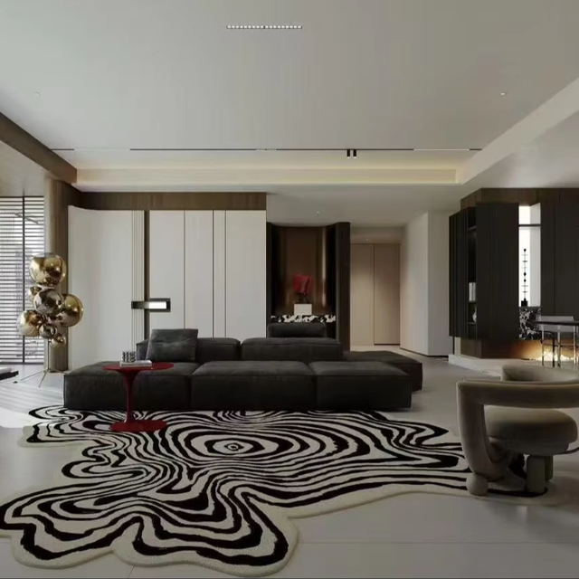 One-Stop Building Material Service Interior 3D Design for Hotel Lobby Villa Workshop Basement Hall Applications