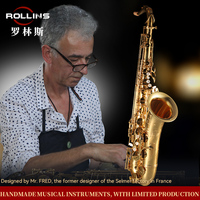 OEM Wholesale Sax Professional High Grade Woodwind Instrument Purely Hand-carved T1Tenor Saxophone