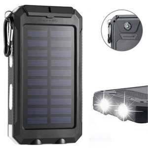 Power Bank <span class=keywords><strong>solaire</strong></span> de grande capacité, 30000mAh, 30000mAH, <span class=keywords><strong>chargeur</strong></span> avec 2 Ports usb, batterie étanche, pour voyage, Camping, <span class=keywords><strong>IPhone</strong></span> - Product Image 1