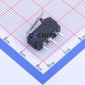 DF1-153P-1 Limit Switch Through hole Component (THT) Switch Single Pole Double Throw 14.7mm 6.8mm 5.4mm - Product Image 2