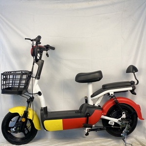 Scooter électrique tout neuf pour 2 personnes, 2 places, vélo de ville, vélo électrique avec pédales, scooter électrique pour adultes - Product Image 3