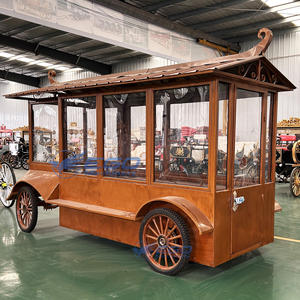 La nourriture de rue prospère avec des chariots de nourriture compacts Remorque de camion de nourriture électrique Utilisation pratique - Product Image 3