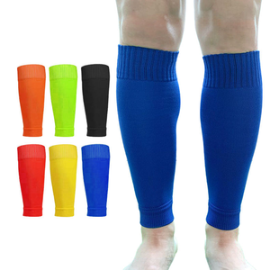 Protège-tibias élastiques respirants pour le <span class=keywords><strong>football</strong></span>, la course et l'entraînement sportif, manchons de compression pour mollets - Product Image 1