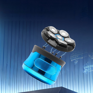 Afeitadora Eléctrica <span class=keywords><strong>KEMEI</strong></span> Km-567, Resistente al Agua, 6D, para Uso Doméstico, para Hombres con Calvicie, Cuchilla Magnética, Recargable por USB-C - Product Image 1