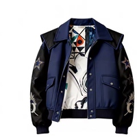 Veste de baseball de luxe pour homme en chenille brodée, style Letterman, sergé 360 GSM, universitaire, personnalisable OEM