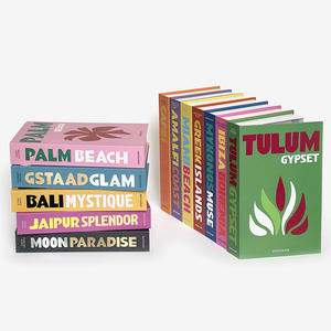 Populares libros de simulación de plegado de papel, accesorios de modelo de ensamblaje DIY, serie de viajes, decoración creativa para mesa de centro y estudio, estilo Art <span class=keywords><strong>Deco</strong></span> - Product Image 3