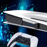 Nouvelle console de jeu portable, concentrateur USB 5 ports, adaptateur de conversion de données haute vitesse pour accessoires de jeu PS5