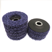 Disque abrasif de 125 mm pour le décapage, bleu, orange, violet, noir, vente en gros usine