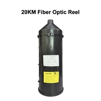 Système de câble à fibre optique pour drone, portée de 3 km, 5 km, 10 km, 15 km, 20 km, 30 km, 40 km, 50 km, système de liaison à fibre optique FPV pour réseau FTTH extérieur