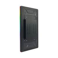 Monitor Táctil PCAP Full HD de 23.6 Pulgadas 1920x1080 con Luz LED Halo y HD-MI para Kiosco de Autoservicio y Juegos, Precio de Fábrica