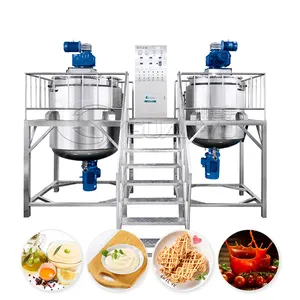 GY professional cream cheese production equipment factory helical ribbon stirring salad dressing homogenizing mixer