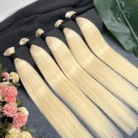 Capelli Umani Vergini Remy di Alta Qualità, Lisci 613, Cuticole Allineate, Non Lavorati, Senza Trama, per Intrecciare